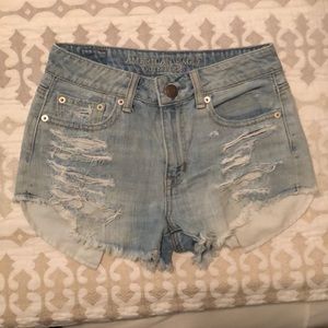 American Eagle Hi-Rise Festival Shorts
